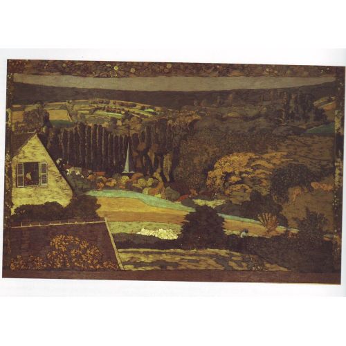 Edouard Vuillard, Window Overlooking The Woods Edouard Vuillard, Window Overlooking The Woods