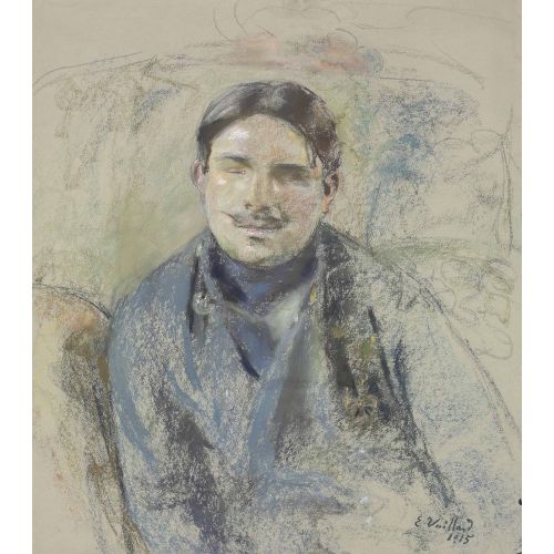 Edouard Vuillard, Buste De Lucien Grandjean Aveugle De Guerre Edouard Vuillard, Buste De Lucien Grandjean Aveugle De Guerre