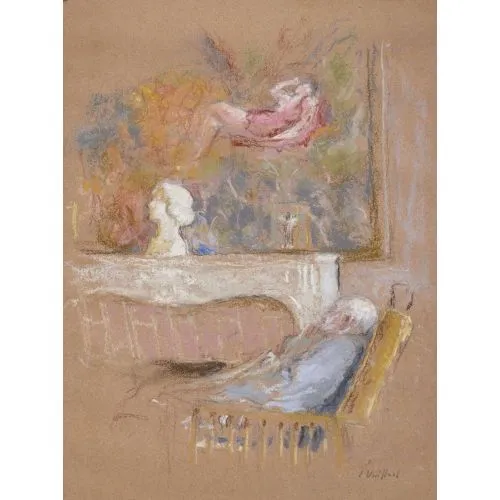 Edouard Vuillard, Jos Hessel, Kerr-Xavier Roussel Tarafından Dianein Dinlenme Yeri Önünde Post Empresyonizm Sanat