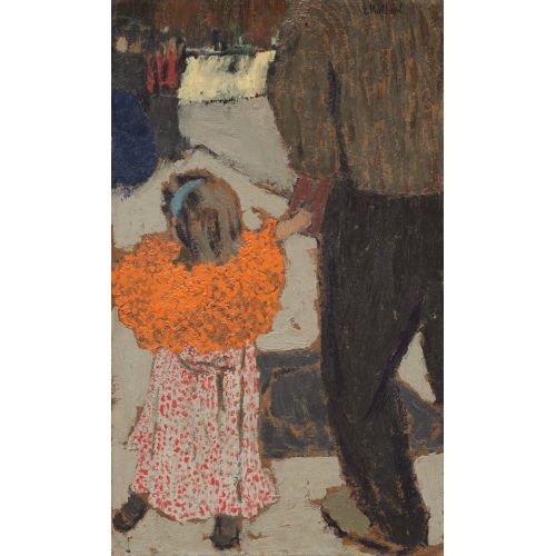 Edouard Vuillard, Child Wearing A Red Scarf Edouard Vuillard, Child Wearing A Red Scarf