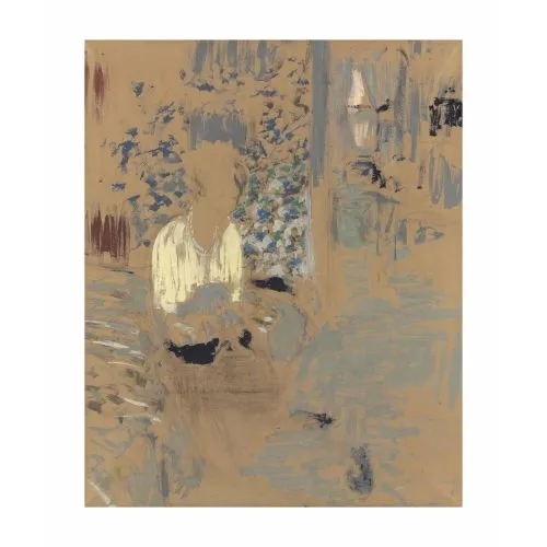 Edouard Vuillard, Kontes Jean De Polignac Post Empresyonizm Edouard Vuillard, Kontes Jean De Polignac Post Empresyonizm Sanat Akımları Kanvas Efektli Tablo, Resim Kağıdı Baskısı