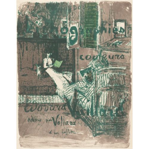 Edouard Vuillard, Albüm Manzaraları Ve İç Mekan Vollard Portföyü İçin Kapak Edouard Vuillard, Albüm Manzaraları Ve İç Mekan Vollard Portföyü İçin Kapak