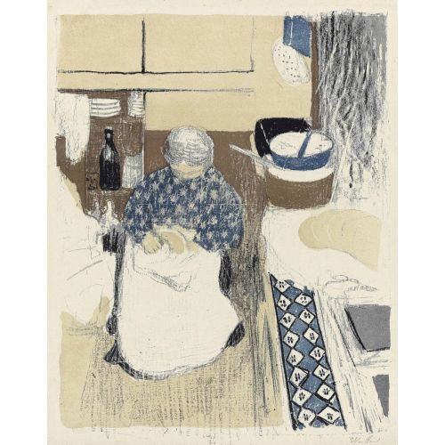 Edouard Vuillard, Cuisiniere From Paysages Et Interieurs Edouard Vuillard, Cuisiniere From Paysages Et Interieurs