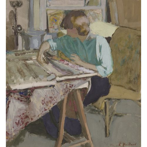 Edouard Vuillard, Atölyede Edouard Vuillard, Atölyede