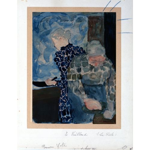 Edouard Vuillard, İç Mekanda İki Kadın Edouard Vuillard, İç Mekanda İki Kadın