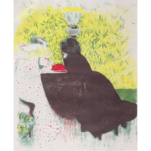 Edouard Vuillard, İki Kız Kardeş Edouard Vuillard, İki Kız Kardeş