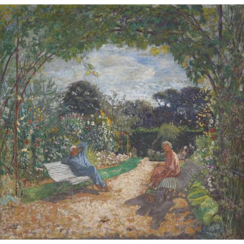 Edouard Vuillard, A Le Matin Au Jardin Clos Cezanne
