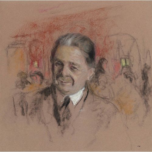 Edouard Vuillard, Georges Benard'ın Portresi İçin Çalışma Edouard Vuillard, Georges Benard'ın Portresi İçin Çalışma