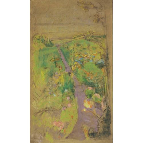 Edouard Vuillard, Etude Pour Vue Des Pavillons Vers La Mer Edouard Vuillard, Etude Pour Vue Des Pavillons Vers La Mer