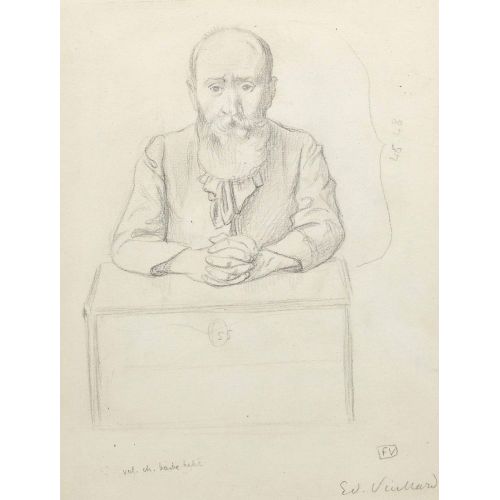 Edouard Vuillard, Felix Vallotton Portresi Edouard Vuillard, Felix Vallotton Portresi