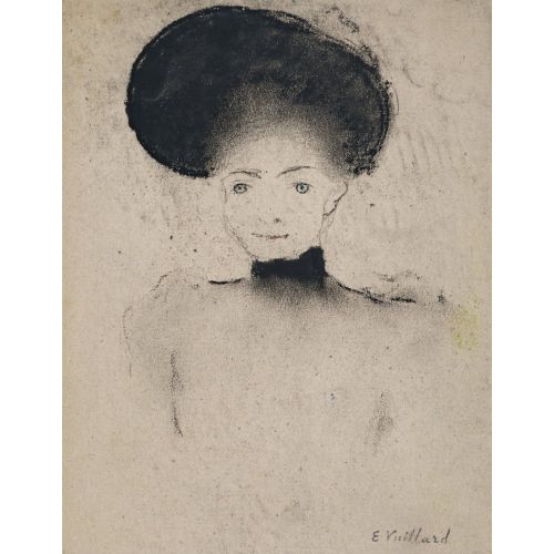 Edouard Vuillard, Femme Au Grand Chapeau
