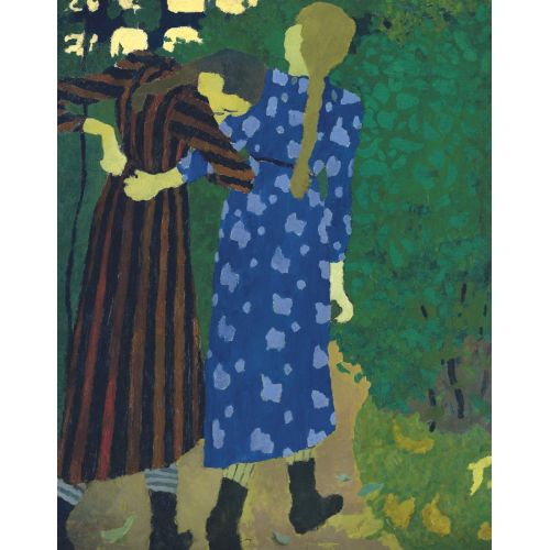 Edouard Vuillard, Fillettes Se Promenant Edouard Vuillard, Fillettes Se Promenant