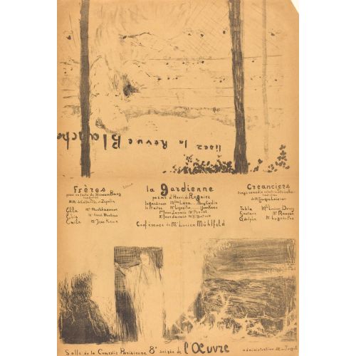 Edouard Vuillard, Freres; La Gardienne; Creanciers Edouard Vuillard, Freres; La Gardienne; Creanciers