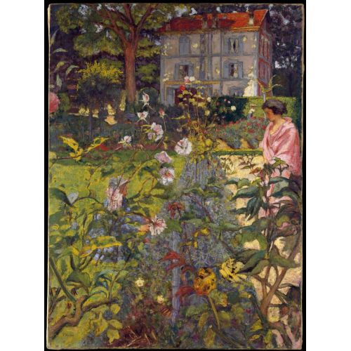 Edouard Vuillard, Garden At Vaucresson Edouard Vuillard, Garden At Vaucresson