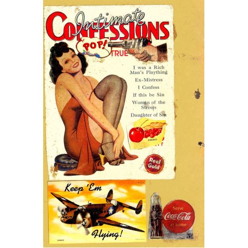 I Was A Rich Man's Plaything Collage Artwork