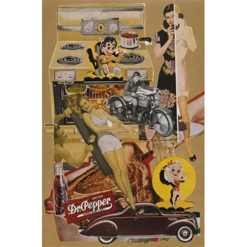 Eduardo Paolozzi Dr. Pepper Kolaj Sanat Eseri
