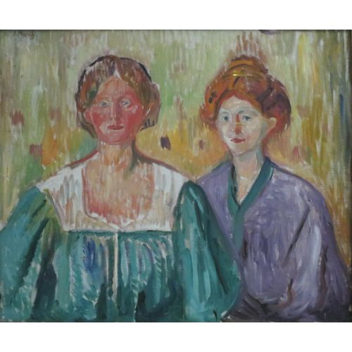 Edvard Munch, Olga And Rosa Meissner