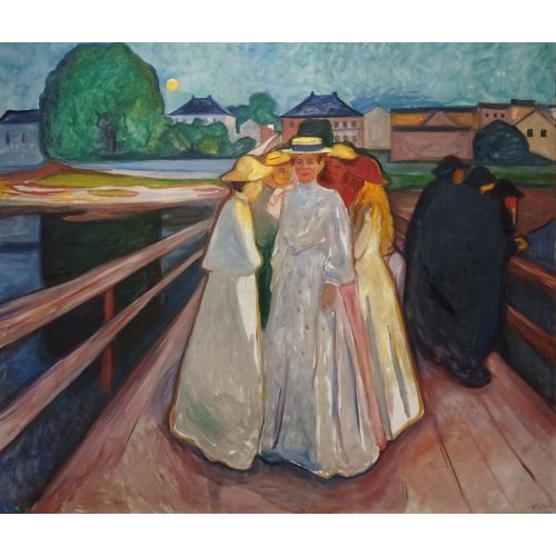 Edvard Munch, Köprüde