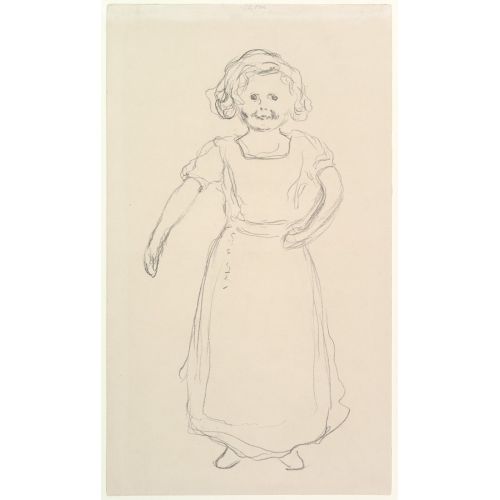 Edvard Munch, Çalışan Küçük Norveçli Kız Pernille Kirke Edvard Munch, Çalışan Küçük Norveçli Kız Pernille Kirke