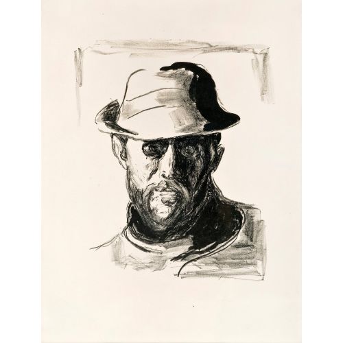 Edvard Munch, Portrait Of Hans Jaeger III