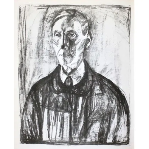 Edvard Munch, Professor Schreiner Expressionism Edvard Munch Professor Schreiner Expressionism Art Movements Canvas, Drawing Paper Prints, Reproduction Oil Painting and High