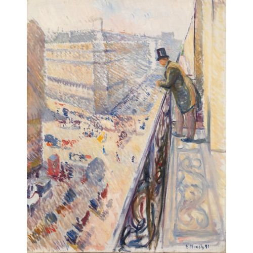Edvard Munch, Rue Lafayette