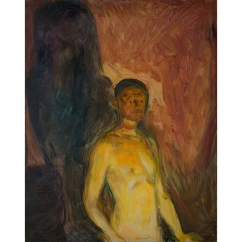 Edvard Munch, Self Portrait In Hell