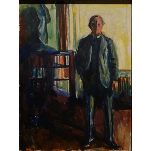 Edvard Munch, Self Portrait With Hands In Pockets