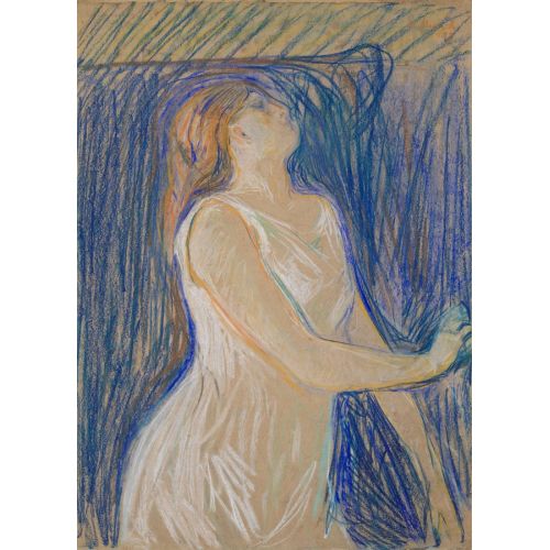 Edvard Munch, Study Of A Model Edvard Munch, Study Of A Model
