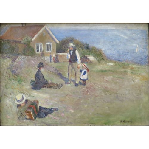 Edvard Munch, Sunday In Asgardstrand Edvard Munch, Sunday In Asgardstrand