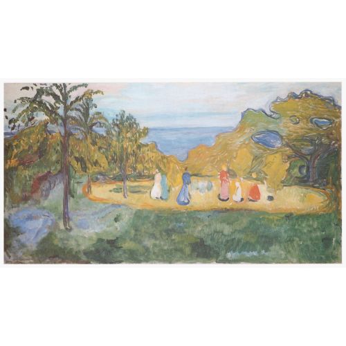 Edvard Munch, Sunshine Linde Frieze Edvard Munch, Sunshine Linde Frieze