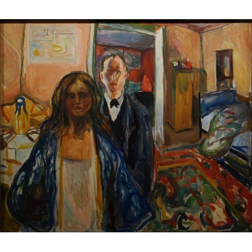 Edvard Munch, Sanatçı Ve Modeli Edvard Munch, Sanatçı Ve Modeli