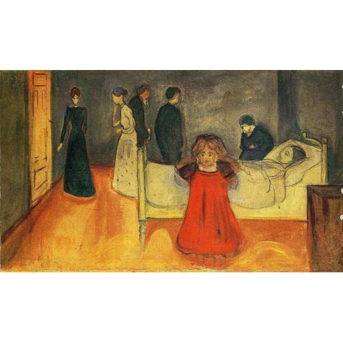 Edvard Munch, The Dead Mother And The Child