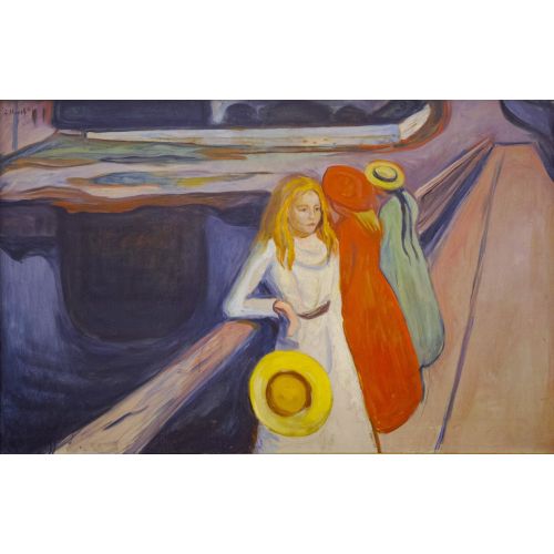 Edvard Munch, Köprüdeki Kız Edvard Munch, Köprüdeki Kız