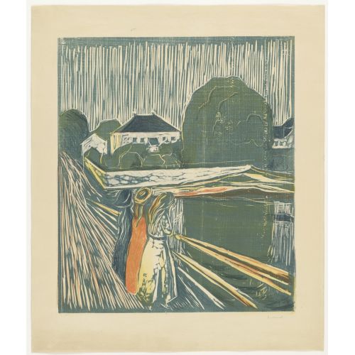 Edvard Munch, The Girls On The Bridge