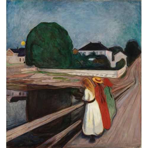 Edvard Munch, The Girls On The Pier