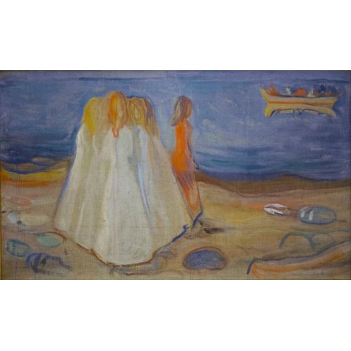 Edvard Munch, The Girls On The Shore