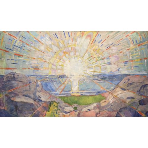 Edvard Munch, The Sun Edvard Munch, The Sun