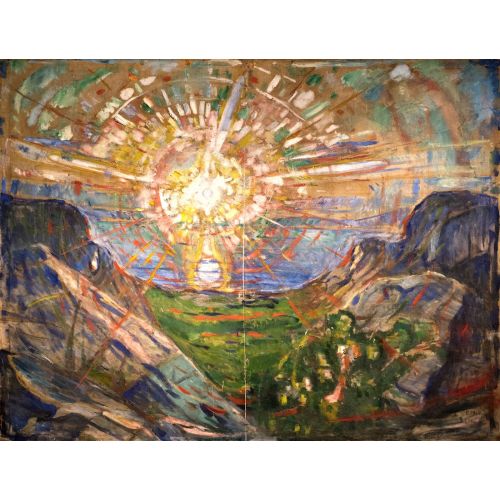 Edvard Munch, The Sun III Edvard Munch, The Sun III