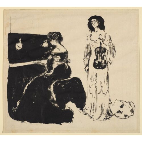 Edvard Munch, Keman Konseri Edvard Munch, Keman Konseri
