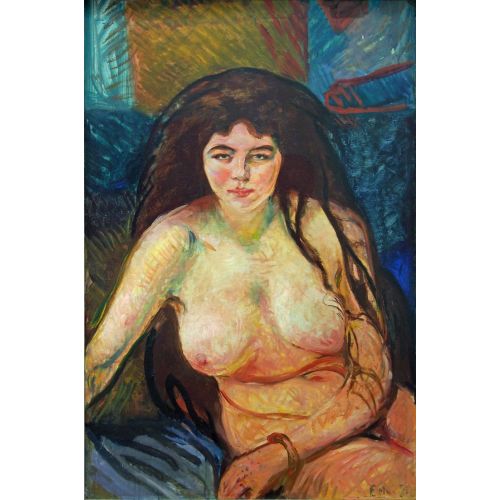 Edvard Munch, Kadın Yarım Hareketli Sprengel Edvard Munch, Kadın Yarım Hareketli Sprengel