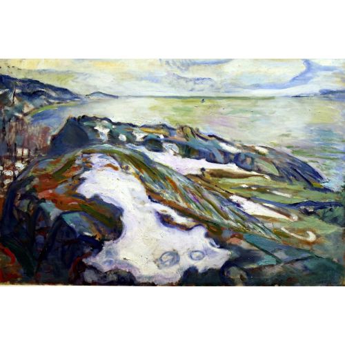 Edvard Munch, Wien Innenstadt Albertina Winterlandschaft Edvard Munch, Wien Innenstadt Albertina Winterlandschaft