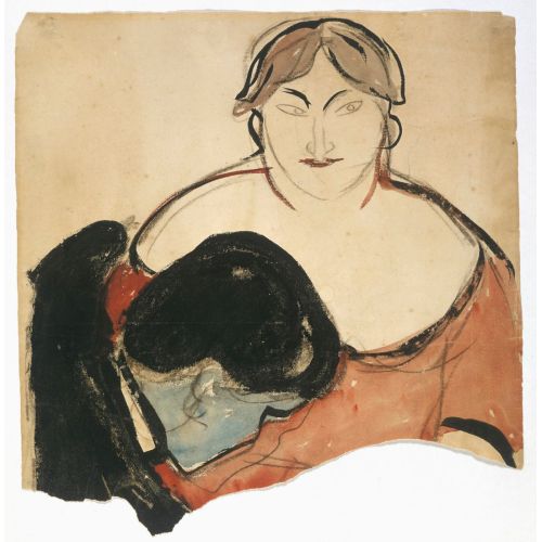 Edvard Munch, Young Man And Prostitute Edvard Munch, Young Man And Prostitute