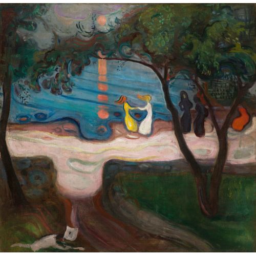 Edvard Munch, Dance On The Beach Edvard Munch, Dance On The Beach