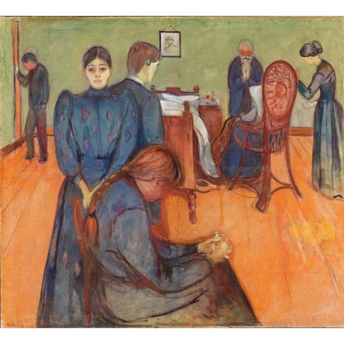Edvard Munch, Death Sickroom Edvard Munch, Death Sickroom