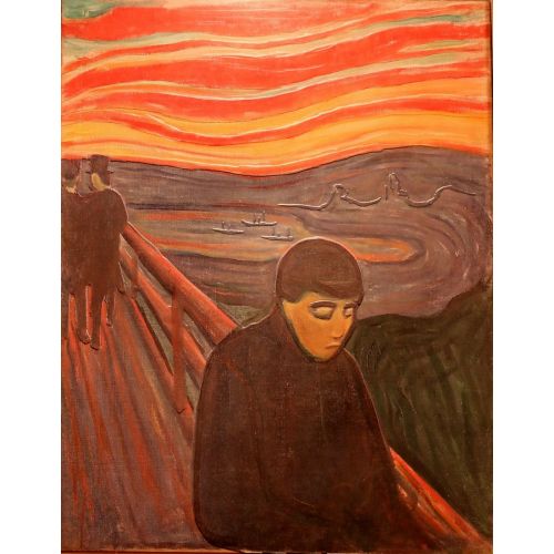 Edvard Munch, Desire Umutsuzluk II Edvard Munch, Desire Umutsuzluk II