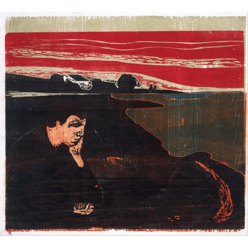 Edvard Munch, Akşam Melankolisi I Edvard Munch, Akşam Melankolisi I