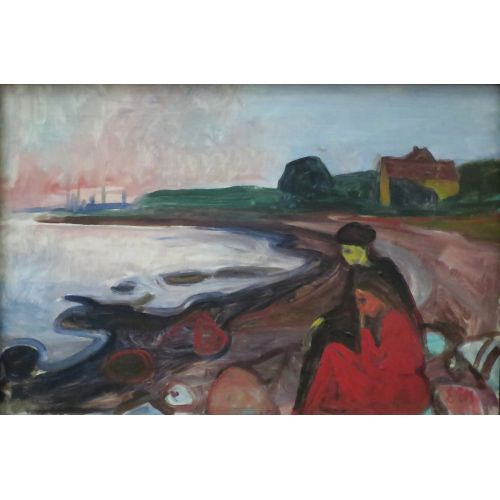 Edvard Munch, Asgardstrand Çıkışlı Edvard Munch, Asgardstrand Çıkışlı