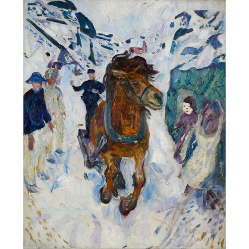 Edvard Munch, Galloping Horse