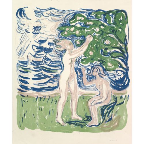 Edvard Munch, Elma Toplama